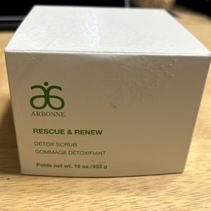 Arbonne, Rescue & Renew, Detox Scrub, 16oz/453 g, In original packaging ,New